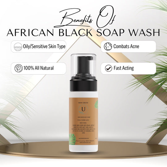 African Black Soap Foaming Cleanser