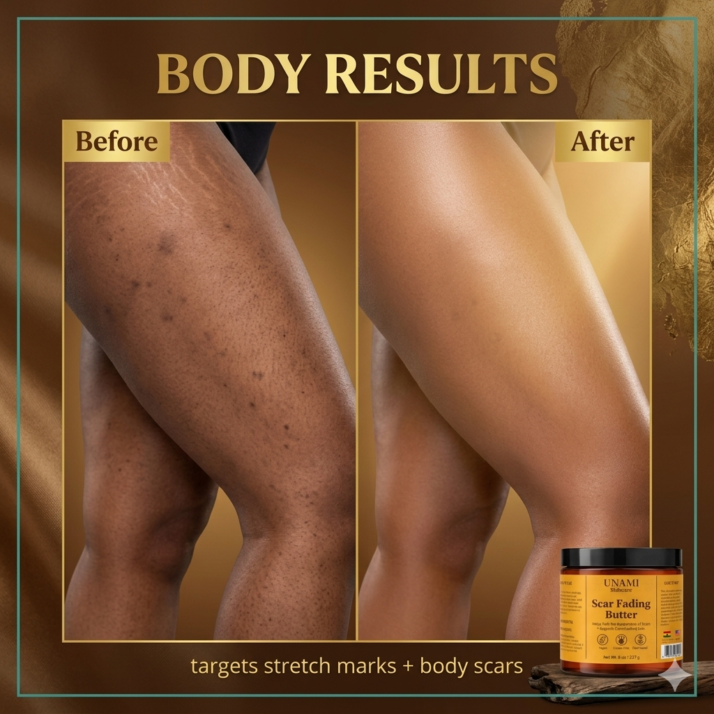 Scar Fading Body Butter | Stretch Mark & Dark Spot Treatment